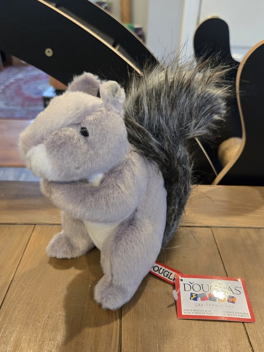Douglas Plush Gray Squirrel Stuffed Animal New With Tags